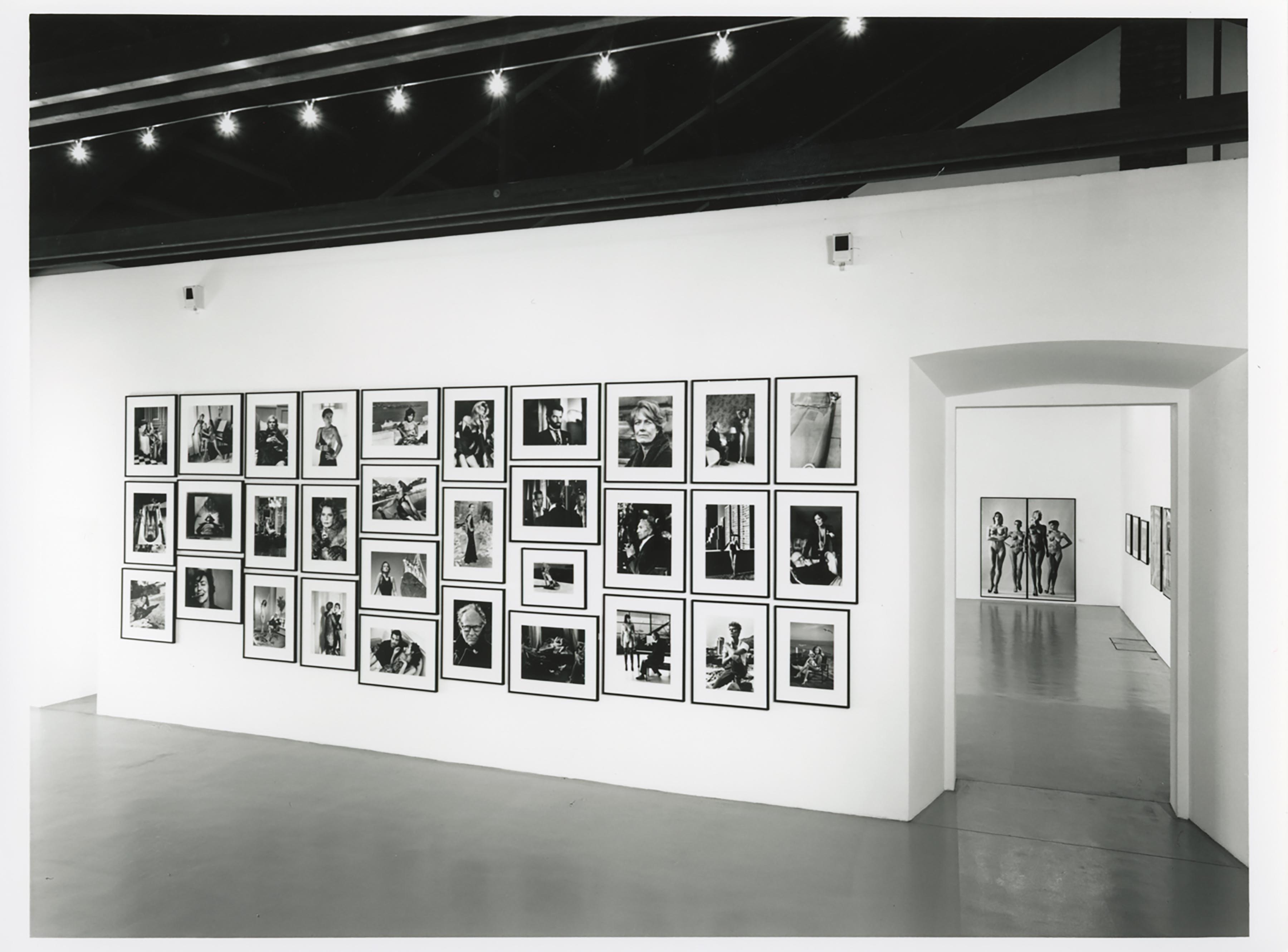 u0022Helmut Newtonu0022, installation view